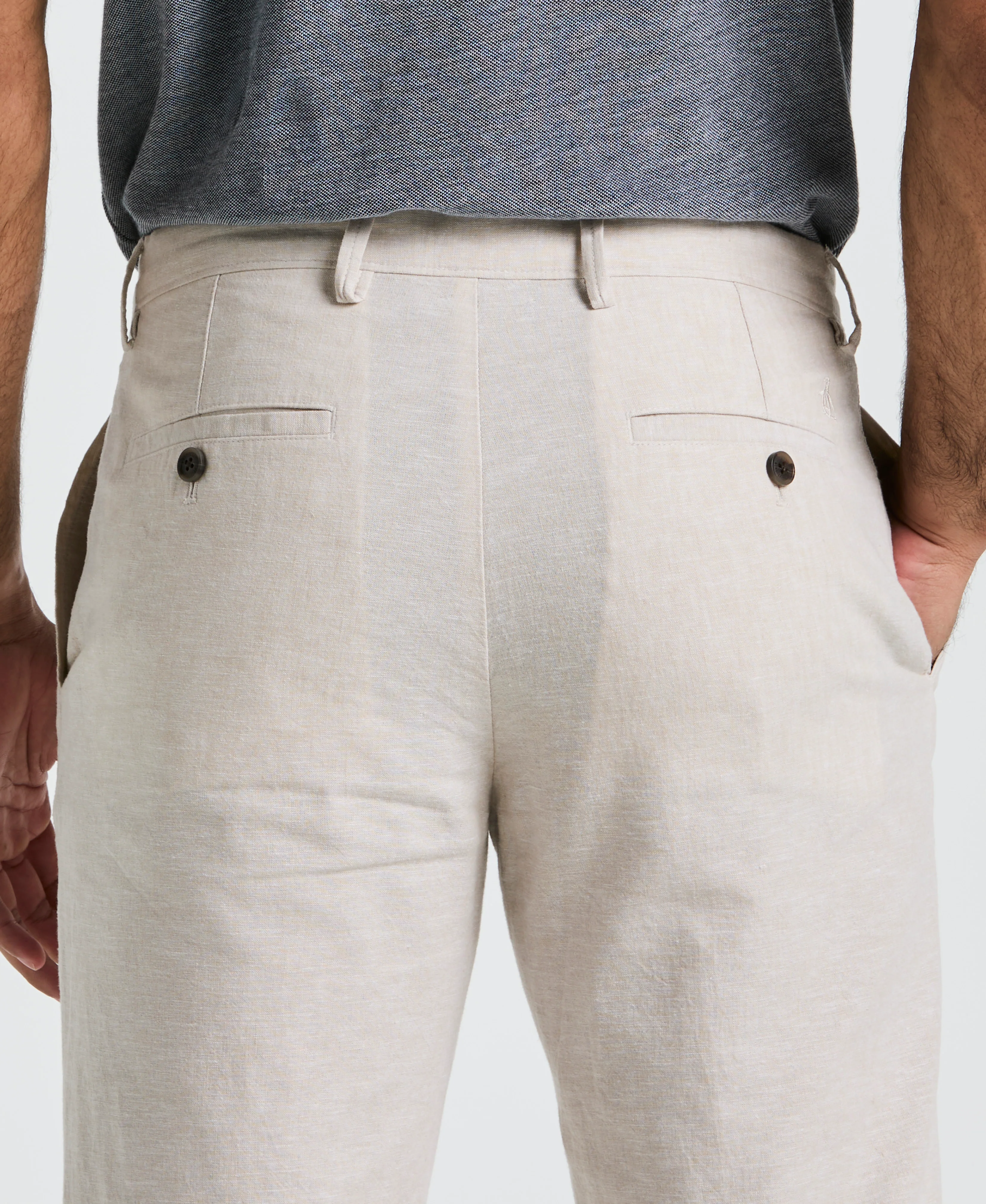 Yarn-Dye Linen Chino Pant - Image 4